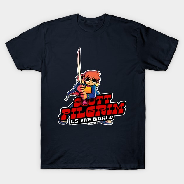 Scott Pilgrim Ramona Flowers cartoon T-Shirt by SerenityByAlex